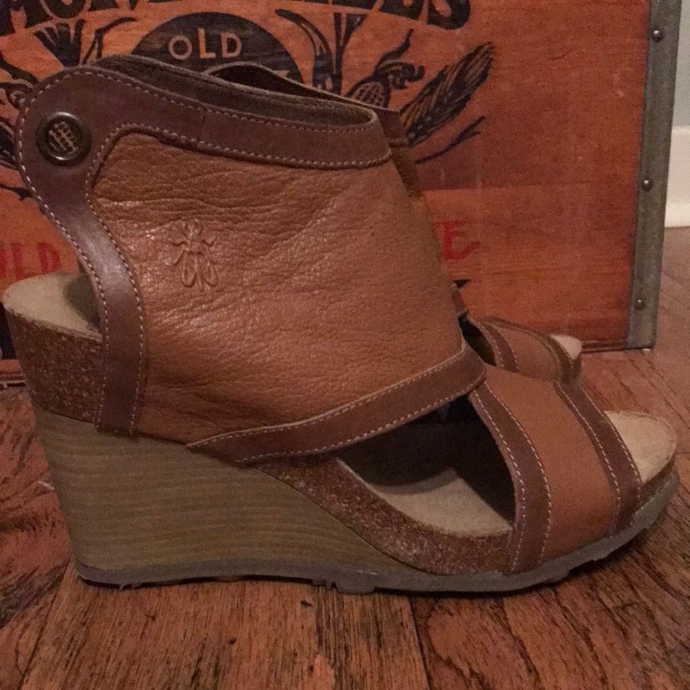 Fly London wedges. Size euro 37/ US 7